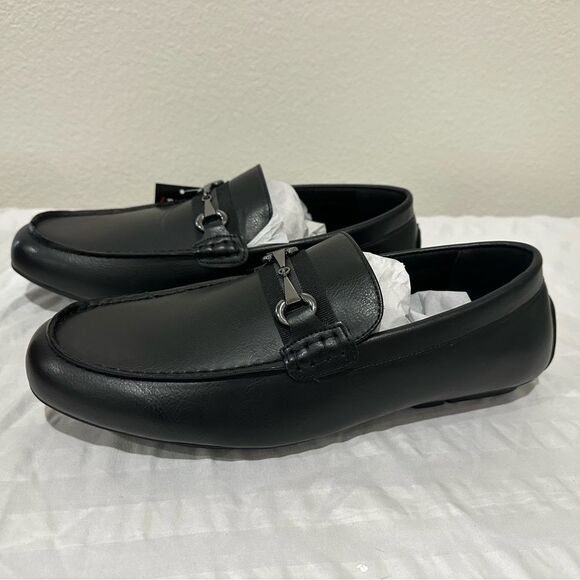 Van Huesen black Rufus loafers main image 5